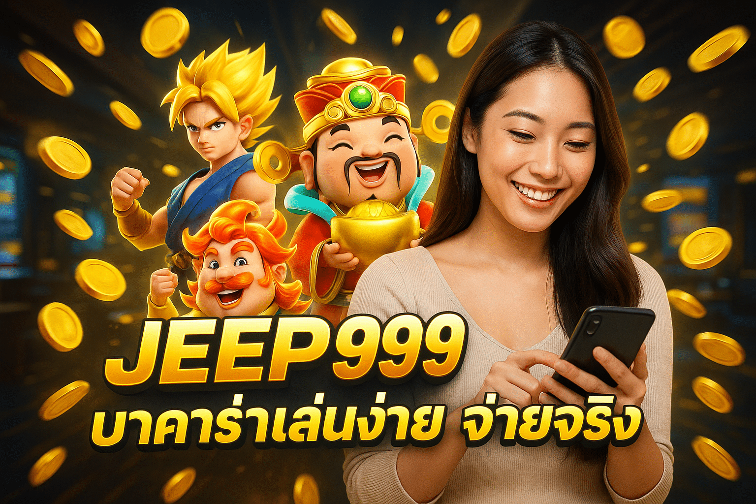 JEEP999 บาคาร่าเล่นง่าย จ่ายจริง