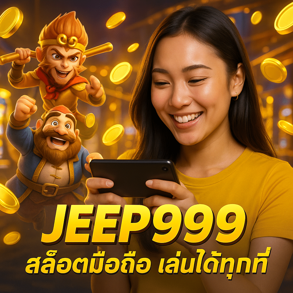 JEEP999 สล็อตมือถือ เล่นได้ทุกที่