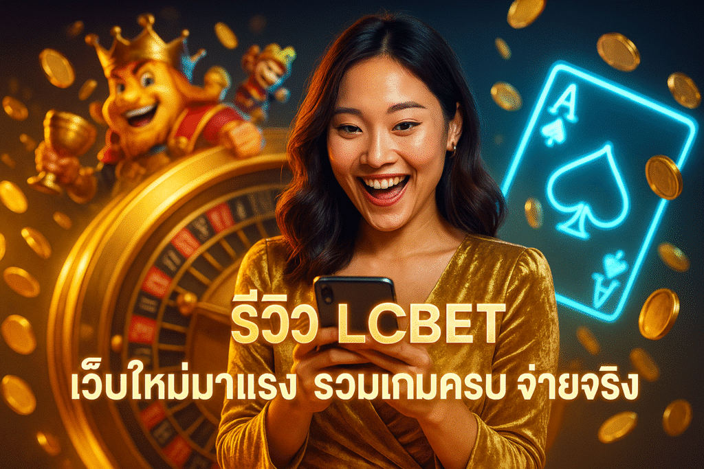 รีวิว LCBET เว็บใหม่มาแรง รวมเกมครบ จ่ายจริง